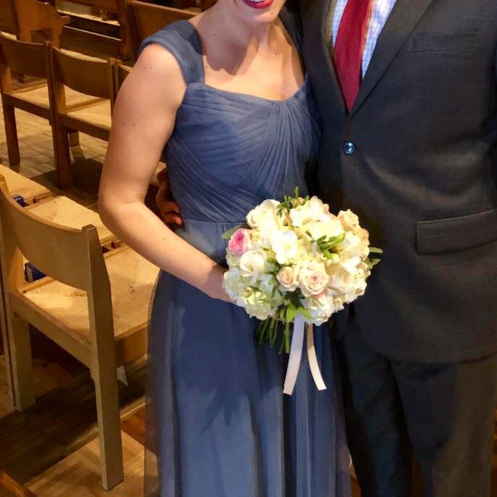 After Six larkspur bridesmaid dress size 8